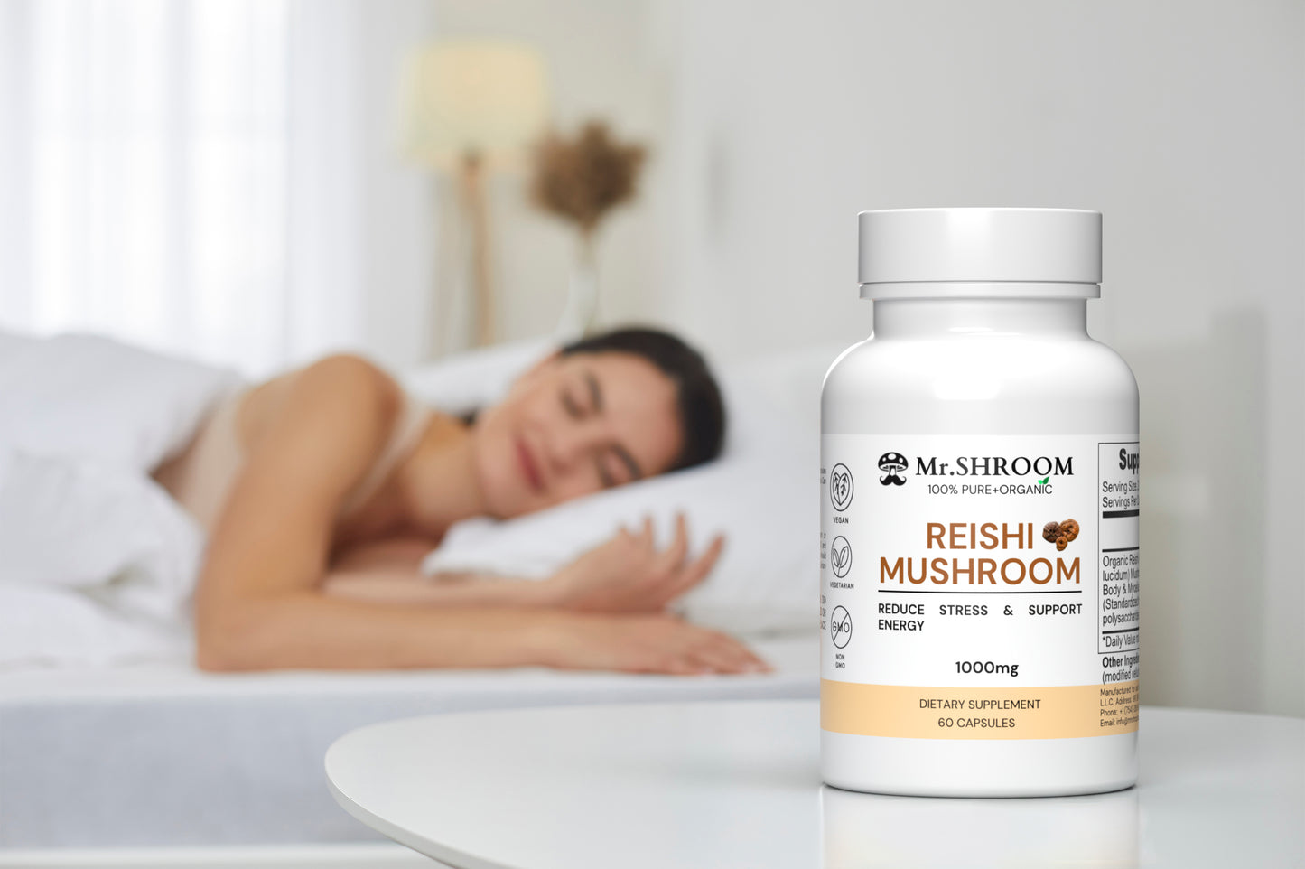 Reishi Mushroom-Reduce Stress | Support Energy | Improve Sleep